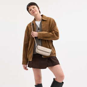 Hailey Flap Bag In Signature Canvas