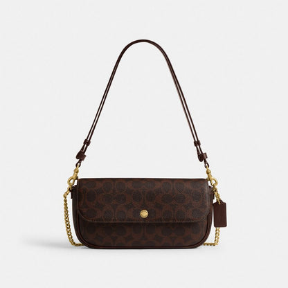 Brook Flap Chain Bag In Signature Canvas