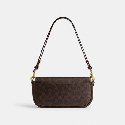 Brook Flap Chain Bag In Signature Canvas
