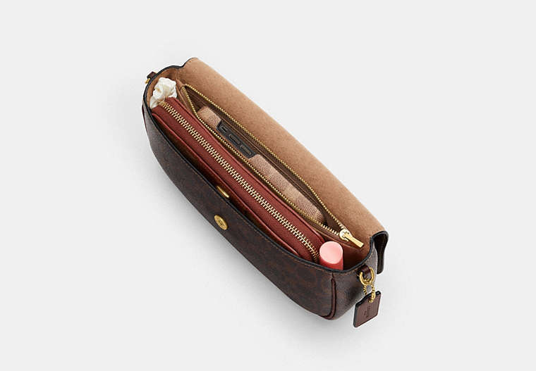 Brook Flap Chain Bag In Signature Canvas