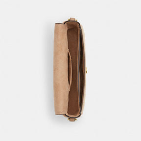 Hailey Flap Bag With Signature Canvas