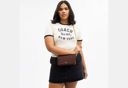 Mila Crossbody Bag With Signature Canvas