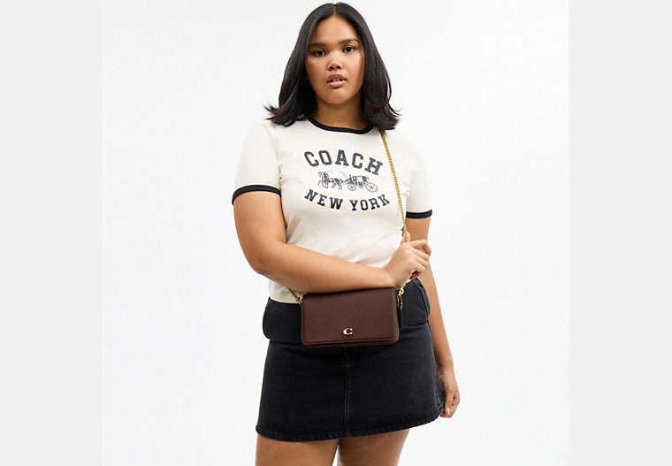 Mila Crossbody Bag With Signature Canvas