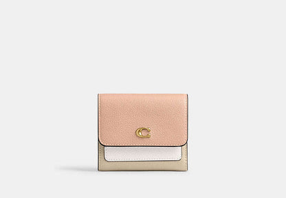 Mila Small Flap Wallet In Colorblock