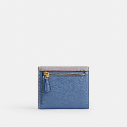 Mila Small Flap Wallet In Colorblock