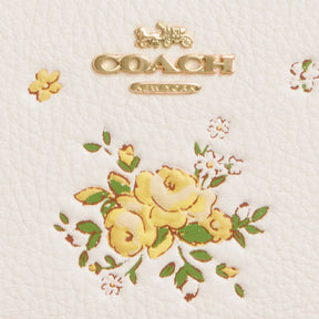 Long Zip Around Wallet With Floral Print