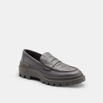 Loafer With Signature Print