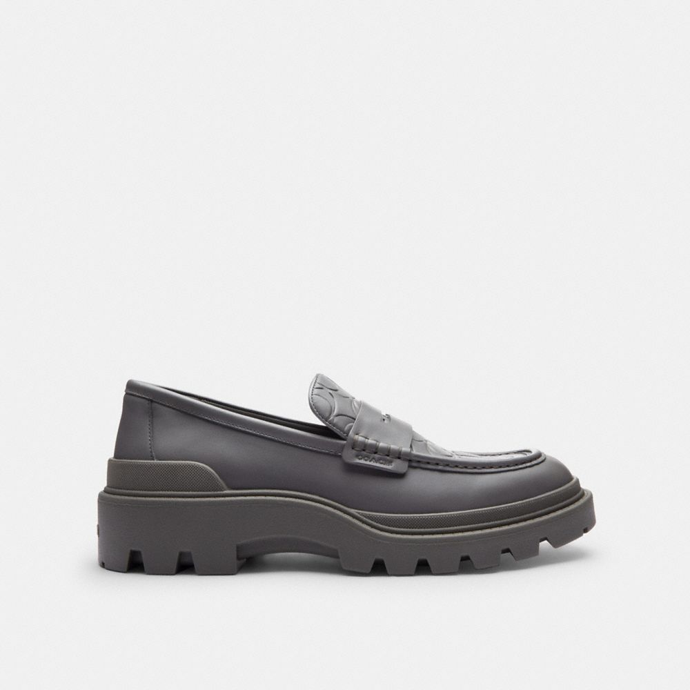 Loafer With Signature Print