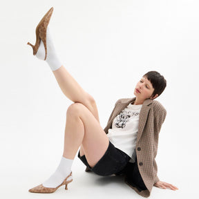 Roxanne Pump In Signature Canvas