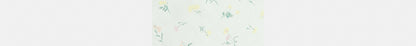 Tossed Floral Print Silk Diamond Scarf