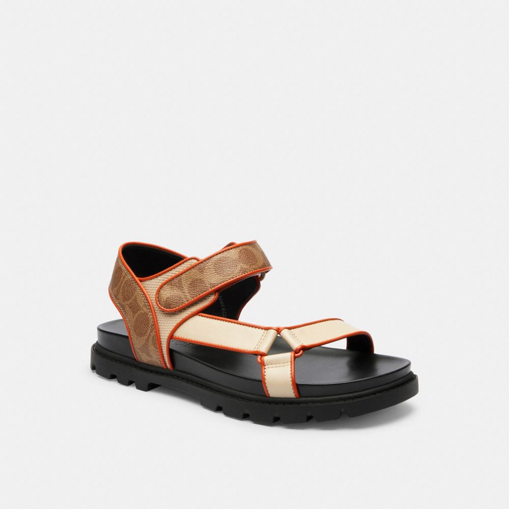Sport Sandal In Signature Canvas