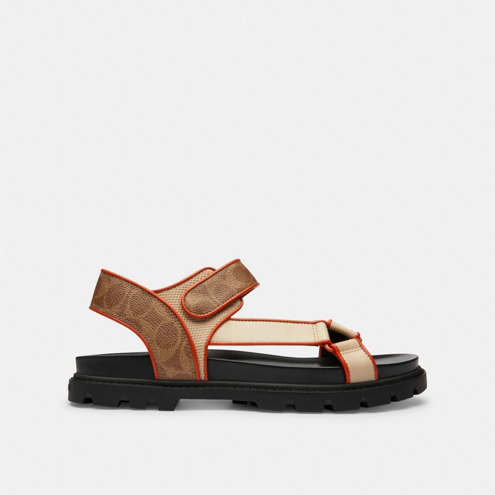 Sport Sandal In Signature Canvas