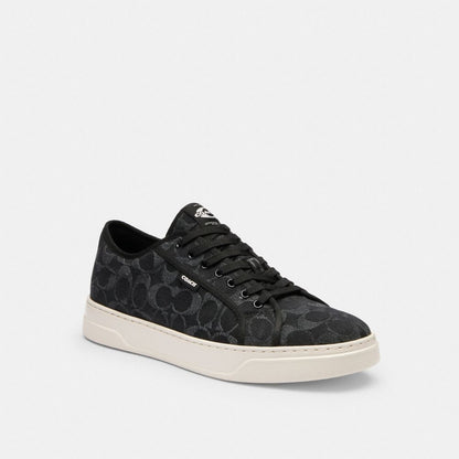 Canvas Sneaker In Signature Denim