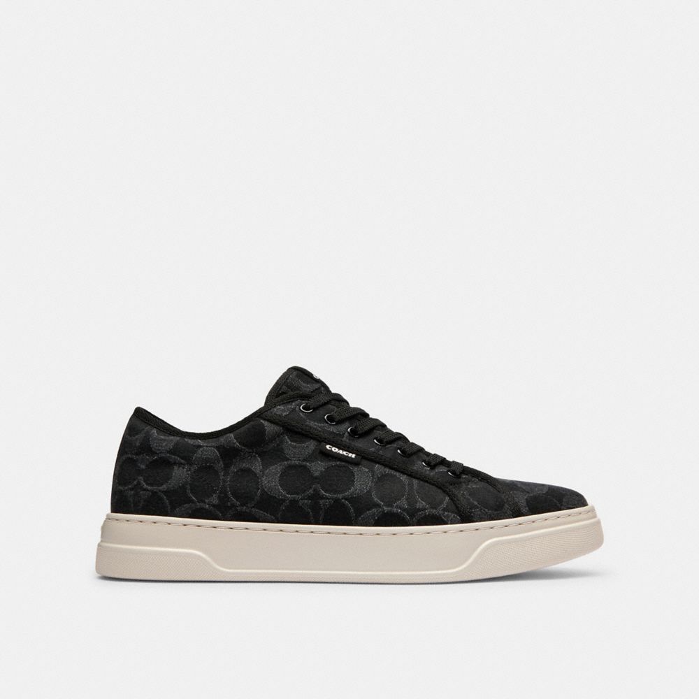 Canvas Sneaker In Signature Denim