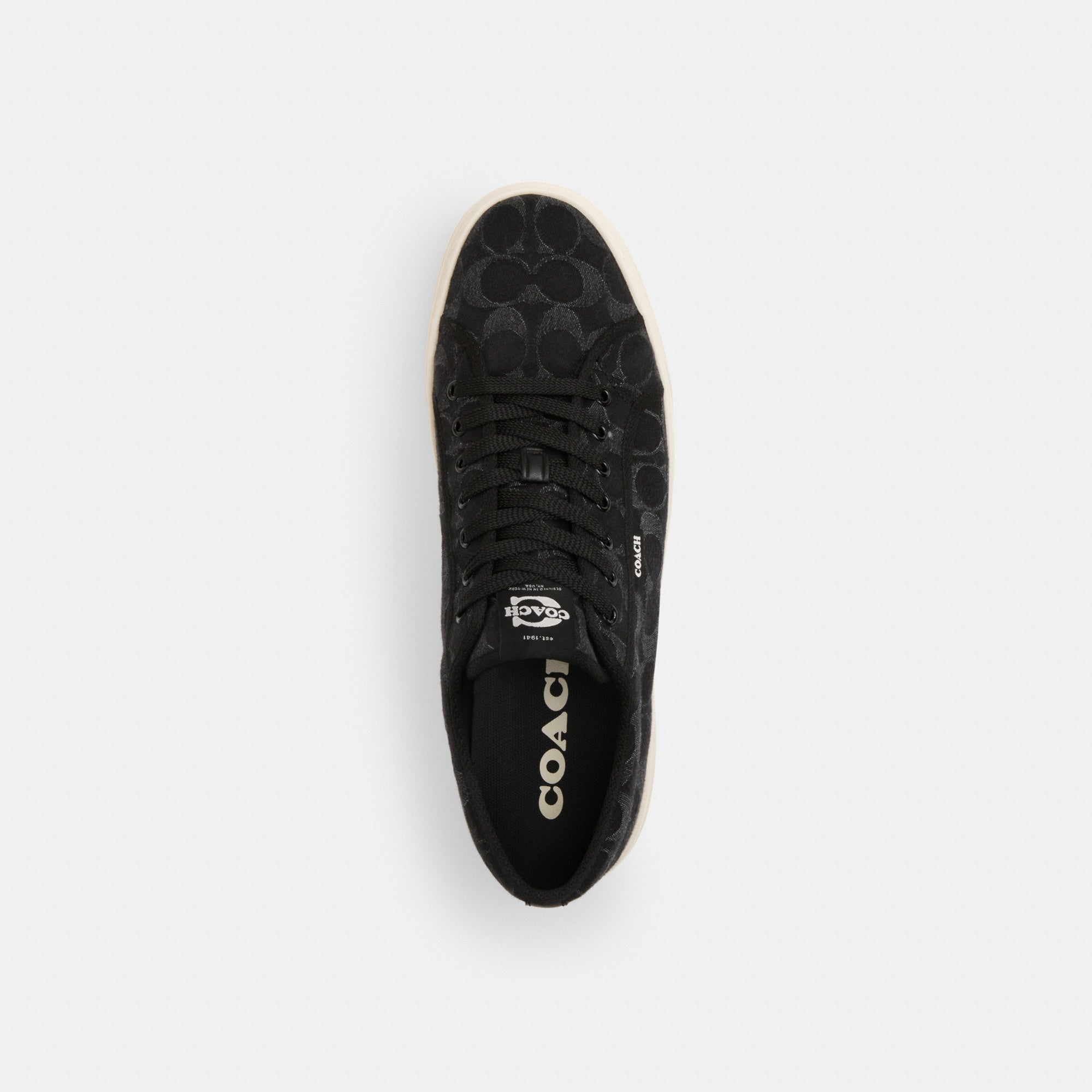 Canvas Sneaker In Signature Denim