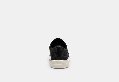 Canvas Sneaker In Signature Denim
