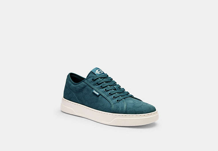 Canvas Sneaker In Signature Jacquard