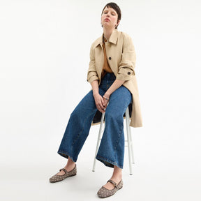C Rivet Mary Jane In Signature Jacquard