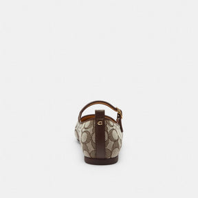 C Rivet Mary Jane In Signature Jacquard