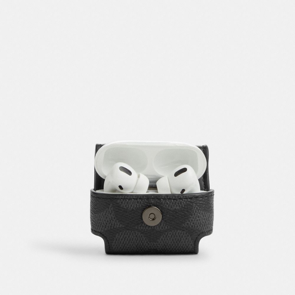 Large Wireless Earbud Pro Case In Signature Canvas