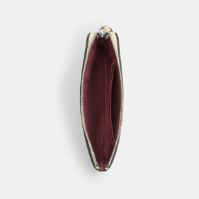 Corner Zip Wristlet In Signature Canvas