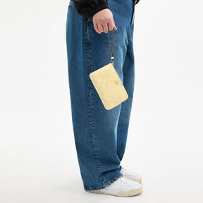 Corner Zip Wristlet In Signature Canvas