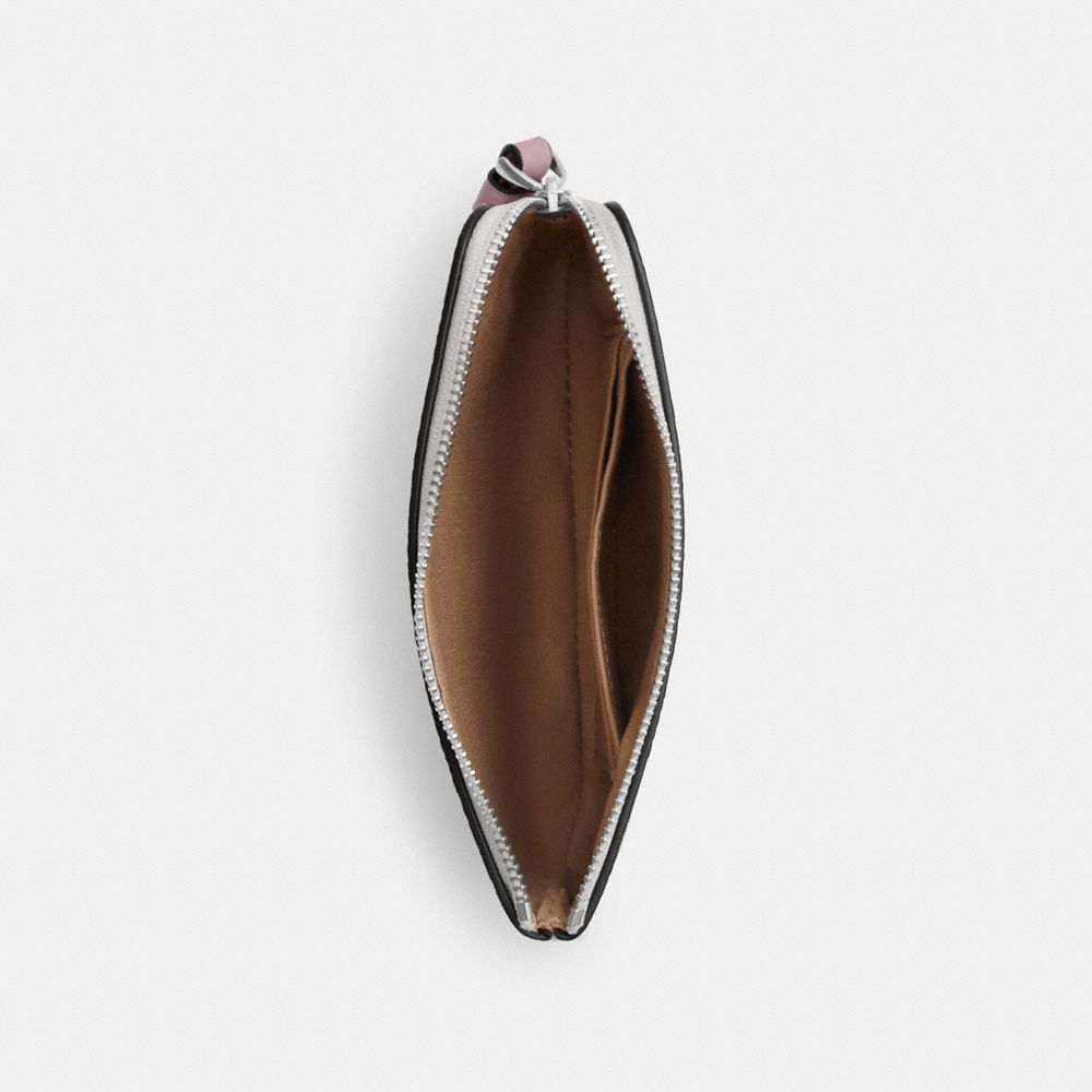 Corner Zip Wristlet In Signature Canvas