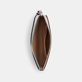 Corner Zip Wristlet In Signature Canvas