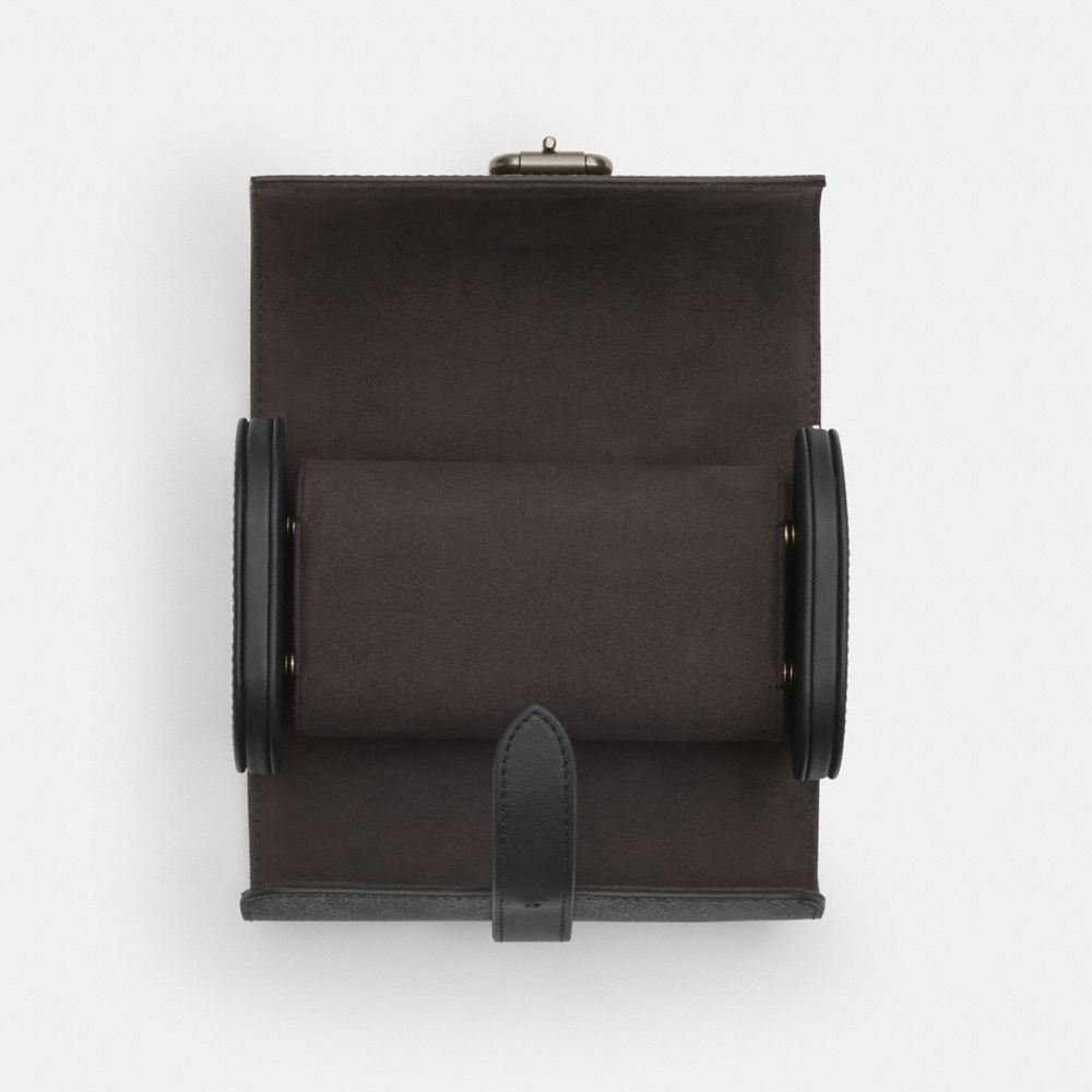 Watch Case In Signature Canvas