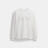 New York Long Sleeve T Shirt In Organic Cotton