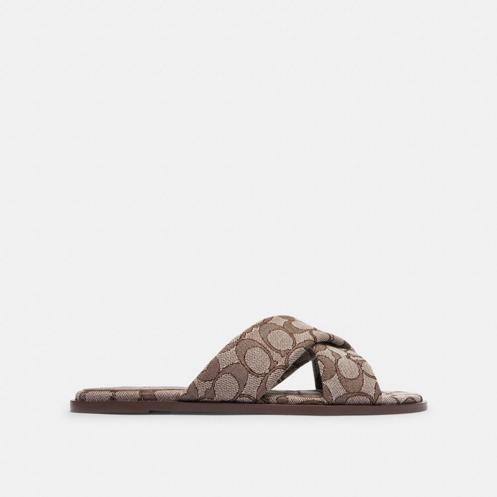 Link Criss Cross Slide In Signature Jacquard
