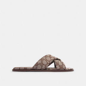 Link Criss Cross Slide In Signature Jacquard