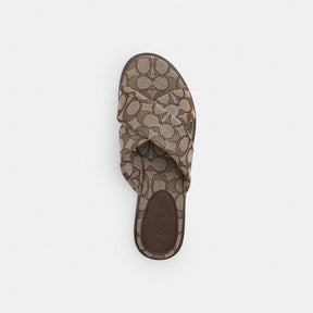 Link Criss Cross Slide In Signature Jacquard