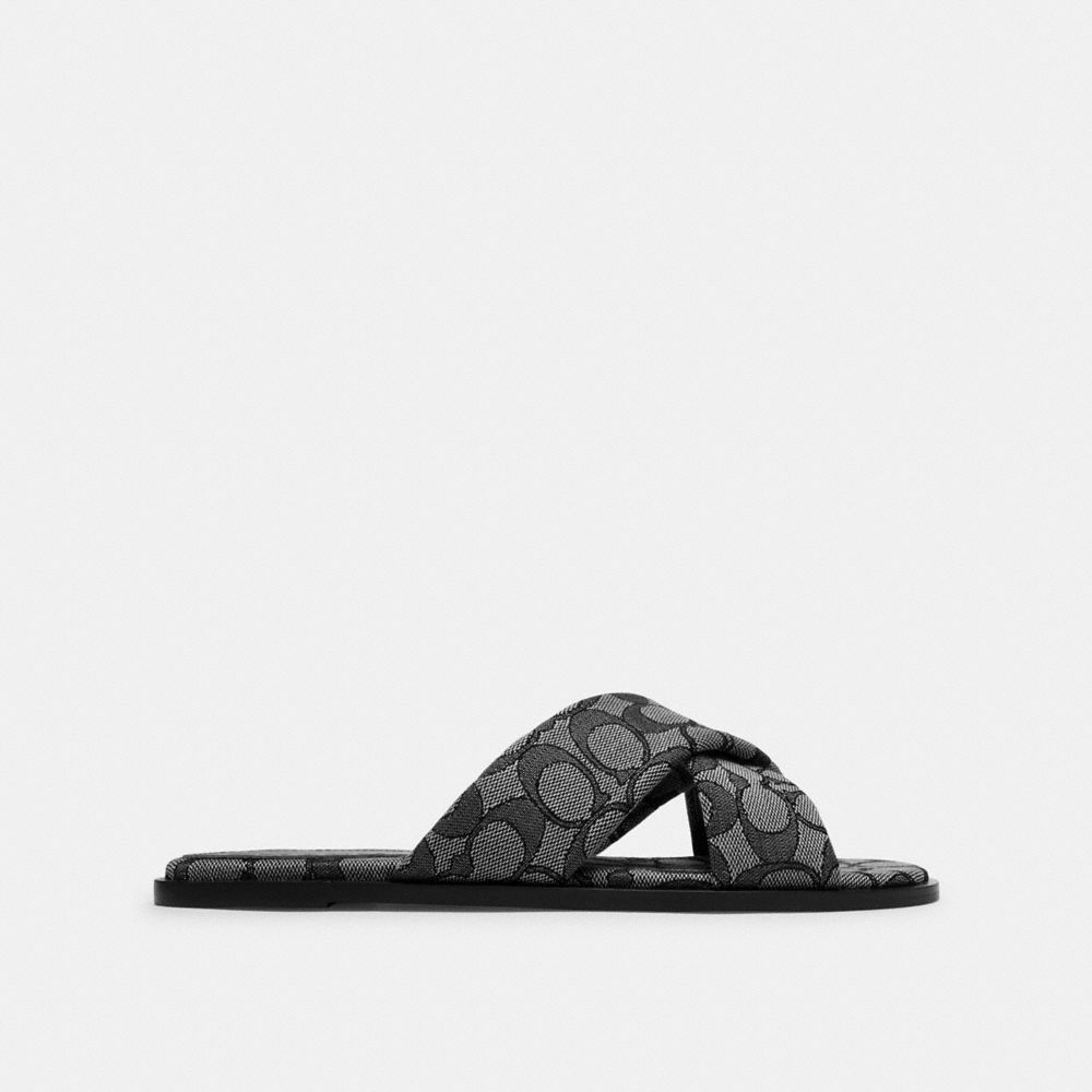 Link Criss Cross Slide In Signature Jacquard