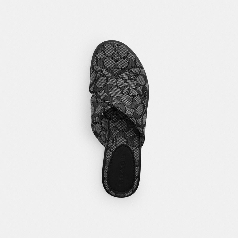 Link Criss Cross Slide In Signature Jacquard