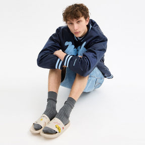 Pool Slide With Sketch Print