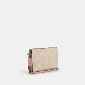 Slim Crossbody Bag In Signature Canvas