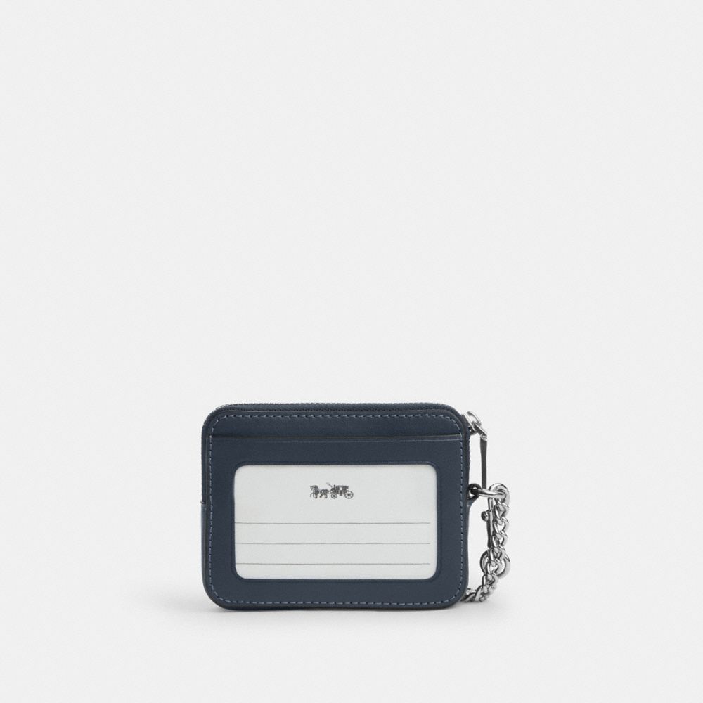 Zip Card Case With Quilting