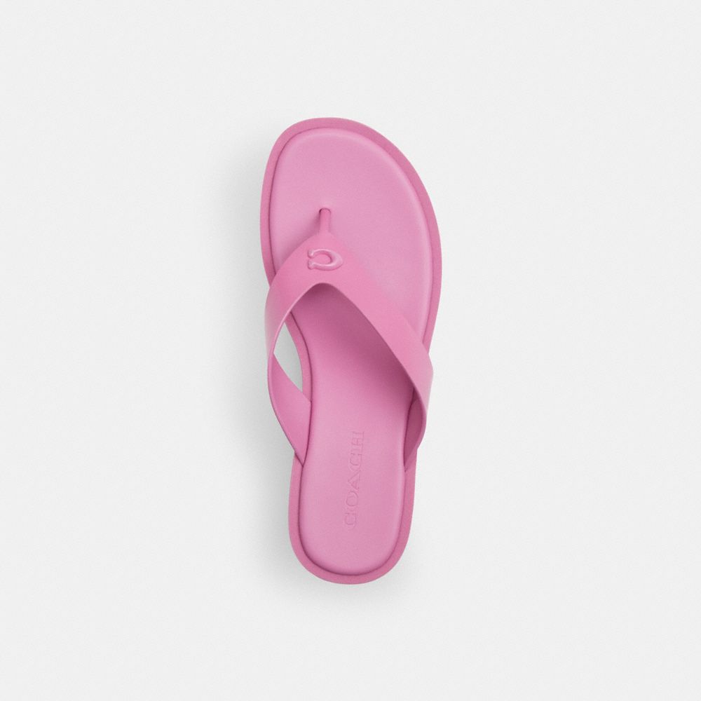 Sculpted C Platform Flip Flop