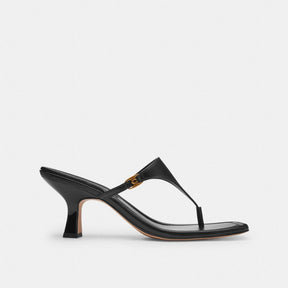 Heritage C Plaque Thong Sandal