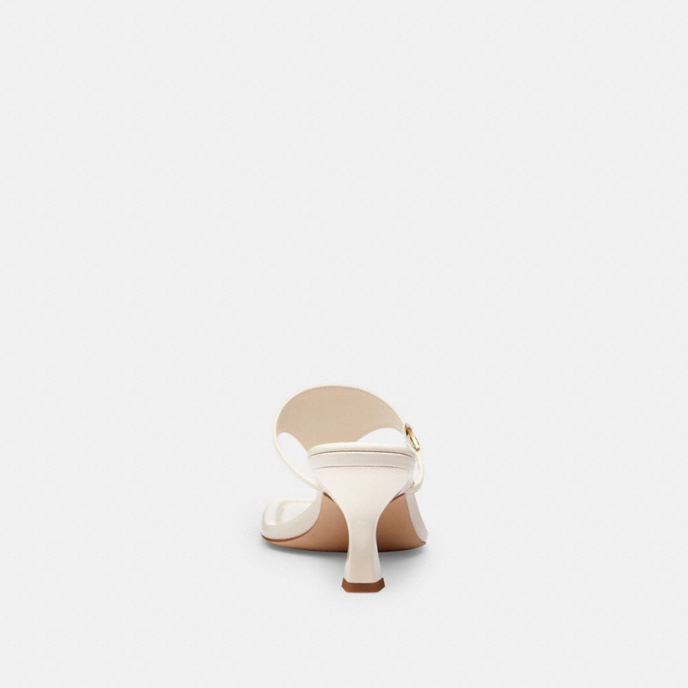 Heritage C Plaque Thong Sandal
