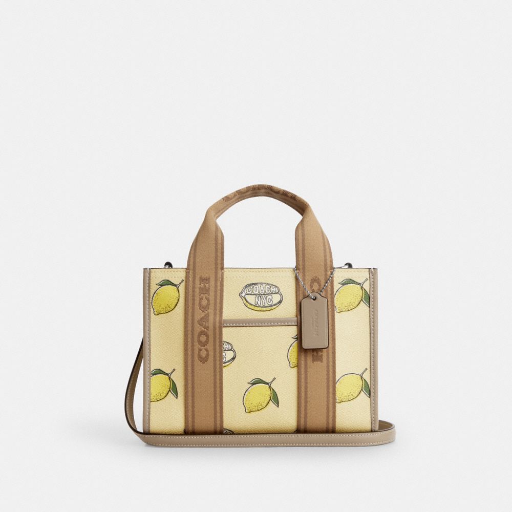 Smith Tote Bag 24 With Lemon Print