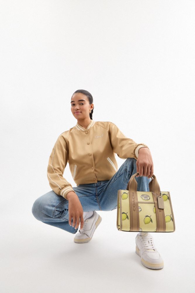 Smith Tote Bag 24 With Lemon Print