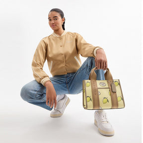 Smith Tote Bag 24 With Lemon Print