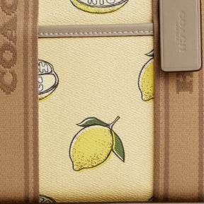 Smith Tote Bag 24 With Lemon Print