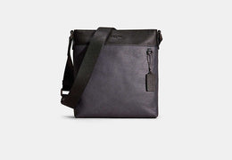 Restored Metropolitan Slim Messenger In Colorblock