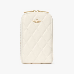 Carey Quilted North South Phone Crossbody