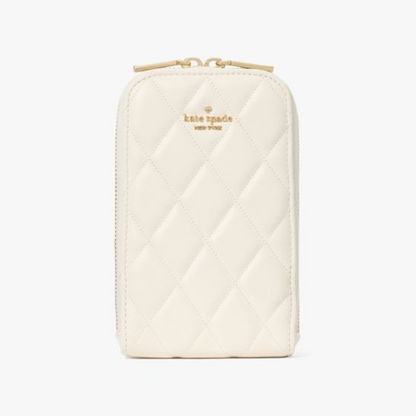 Carey Quilted North South Phone Crossbody