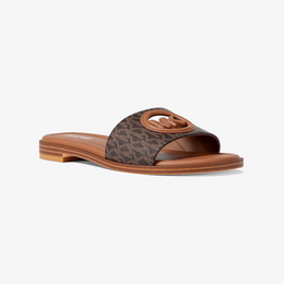 Carissa Signature Logo Slide Sandal
