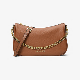 Carmela Medium Pebbled Leather Convertible Crossbody Bag